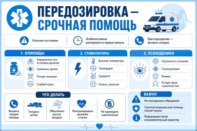 Помощь при передозировке в Ершове