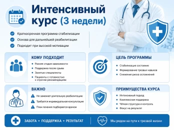 Реабилитация за 21 день в Ершове